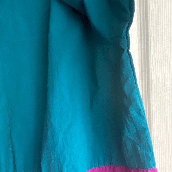 Windbreaker Jacket Size XS Anorak Half Zip Color block - Picture 7 of 12
